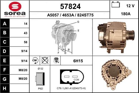 EAI 57824 - Alternateur cwaw.fr