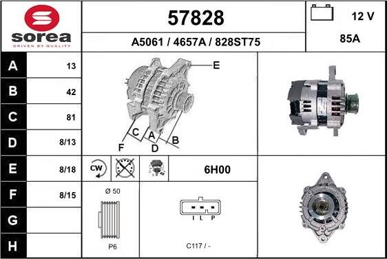 EAI 57828 - Alternateur cwaw.fr