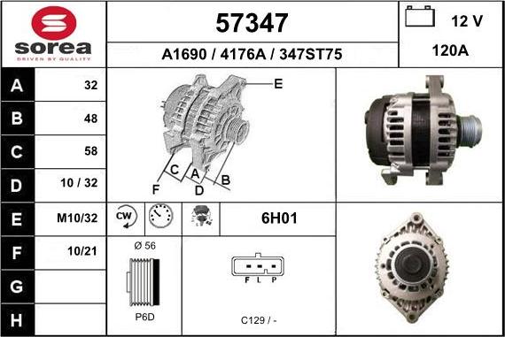 EAI 57347 - Alternateur cwaw.fr