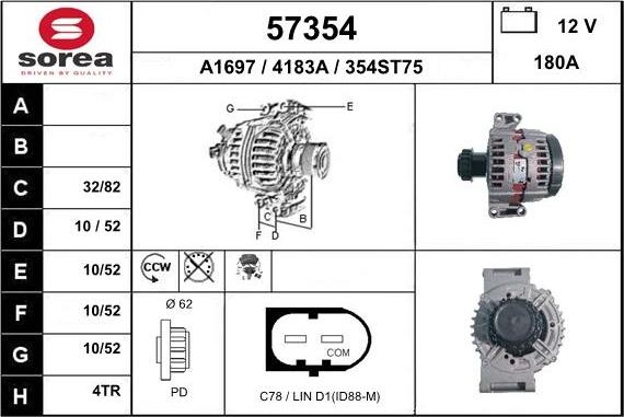 EAI 57354 - Alternateur cwaw.fr