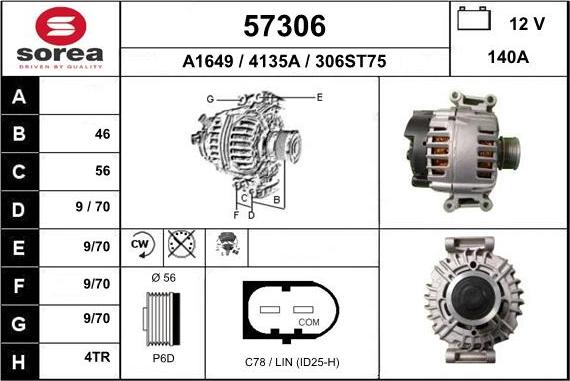 EAI 57306 - Alternateur cwaw.fr