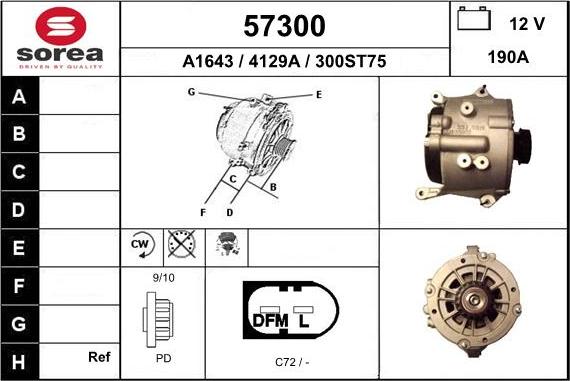 EAI 57300 - Alternateur cwaw.fr