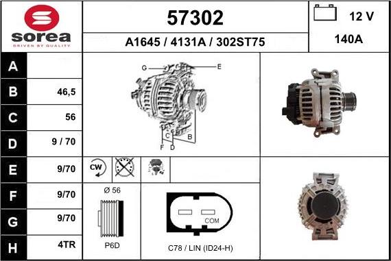 EAI 57302 - Alternateur cwaw.fr