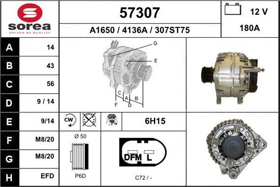 EAI 57307 - Alternateur cwaw.fr