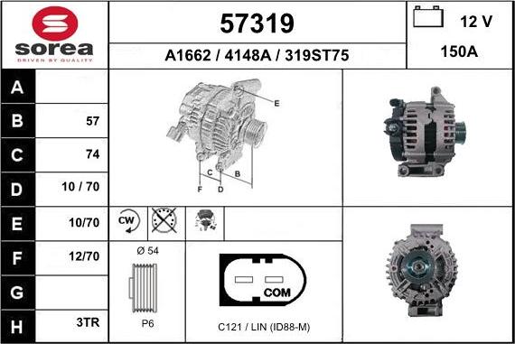 EAI 57319 - Alternateur cwaw.fr