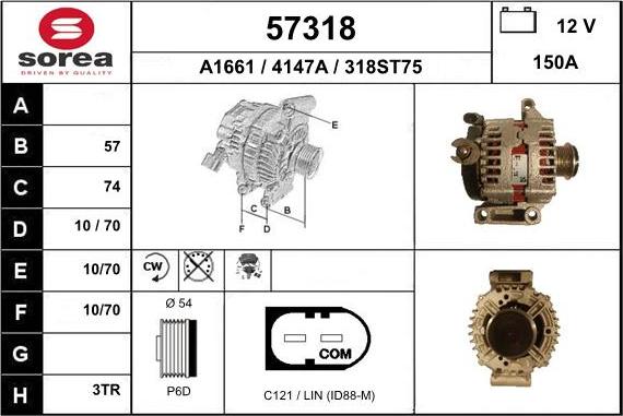 EAI 57318 - Alternateur cwaw.fr