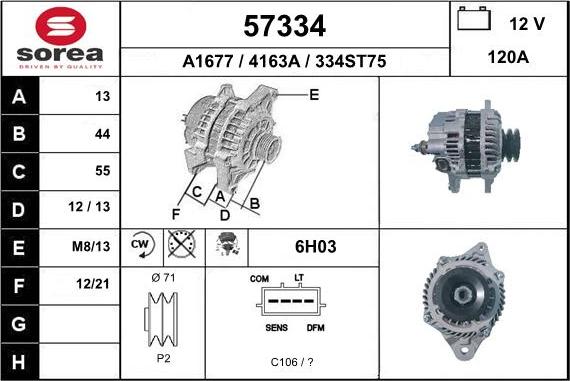 EAI 57334 - Alternateur cwaw.fr