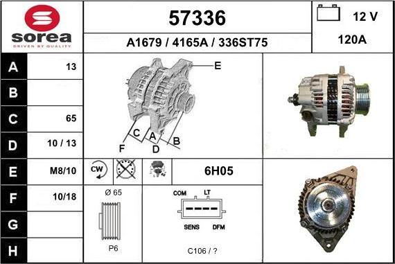 EAI 57336 - Alternateur cwaw.fr