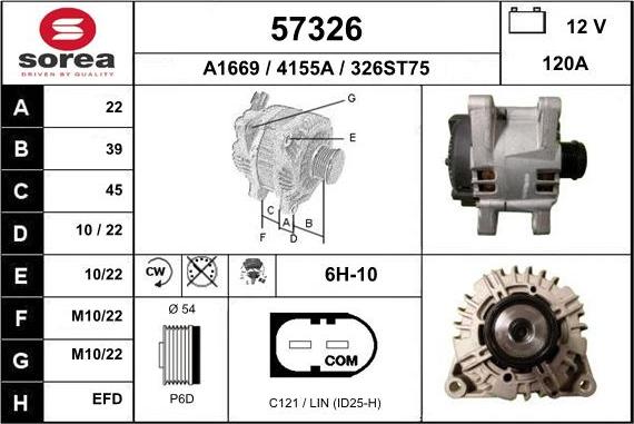 EAI 57326 - Alternateur cwaw.fr