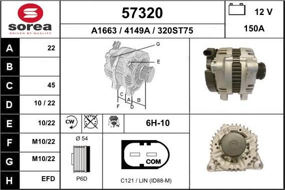 EAI 57320 - Alternateur cwaw.fr