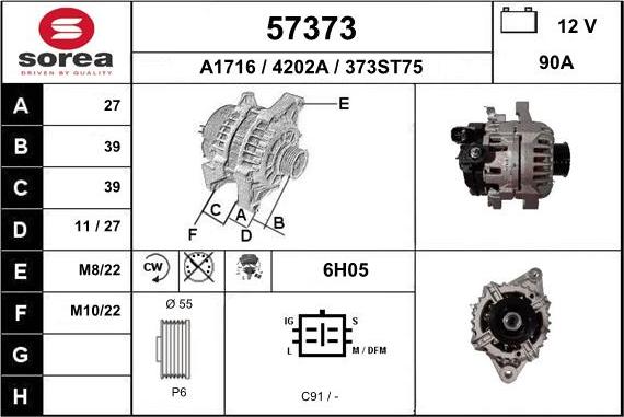 EAI 57373 - Alternateur cwaw.fr