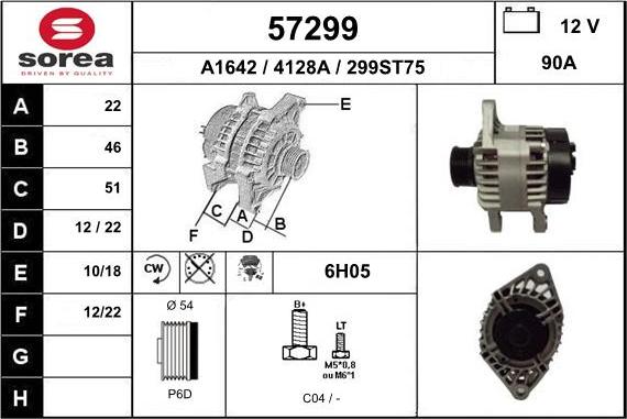 EAI 57299 - Alternateur cwaw.fr