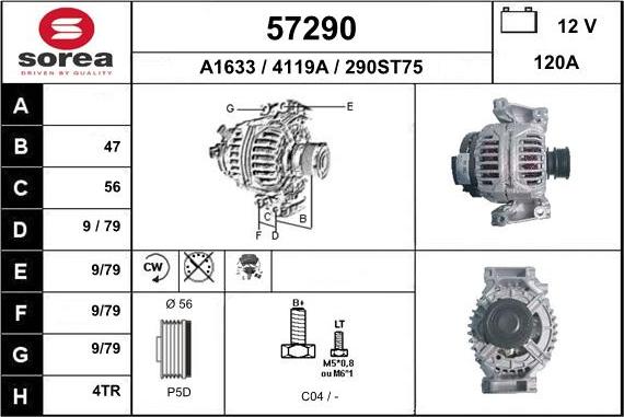 EAI 57290 - Alternateur cwaw.fr