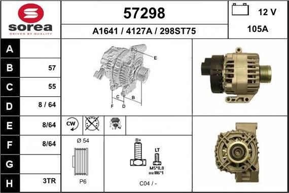 EAI 57298 - Alternateur cwaw.fr