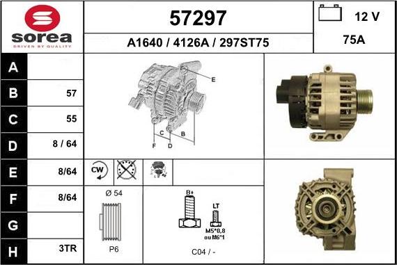 EAI 57297 - Alternateur cwaw.fr