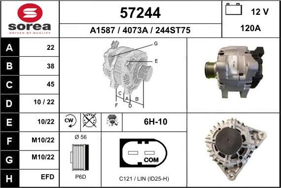 EAI 57244 - Alternateur cwaw.fr