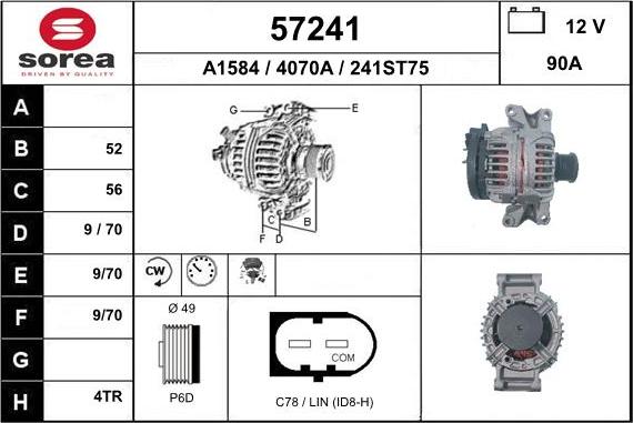 EAI 57241 - Alternateur cwaw.fr