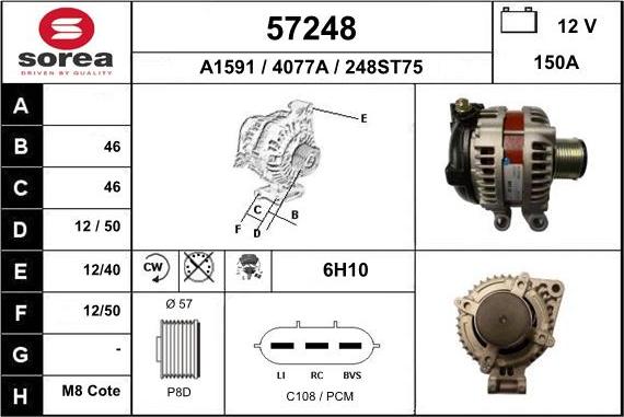 EAI 57248 - Alternateur cwaw.fr