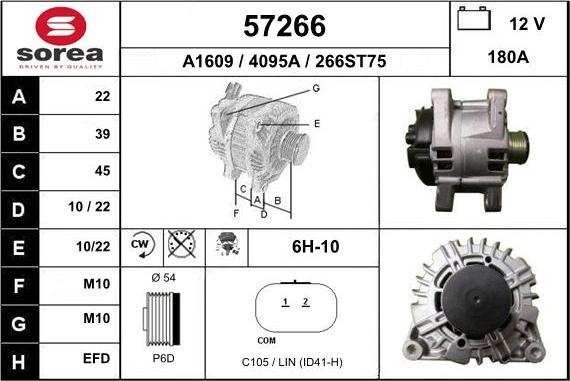 EAI 57266 - Alternateur cwaw.fr