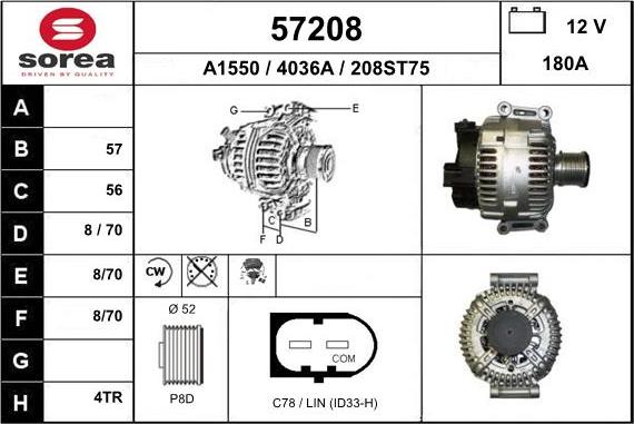 EAI 57208 - Alternateur cwaw.fr