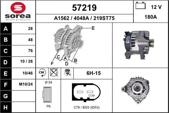 EAI 57219 - Alternateur cwaw.fr