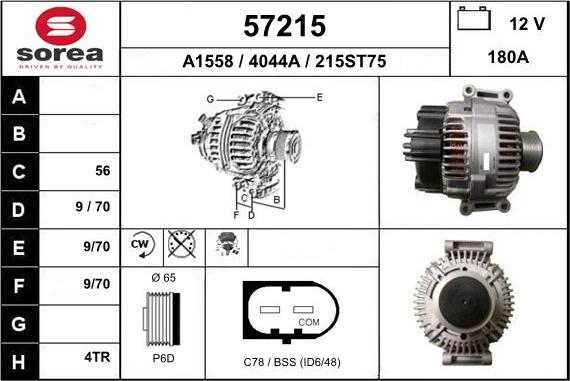 EAI 57215 - Alternateur cwaw.fr