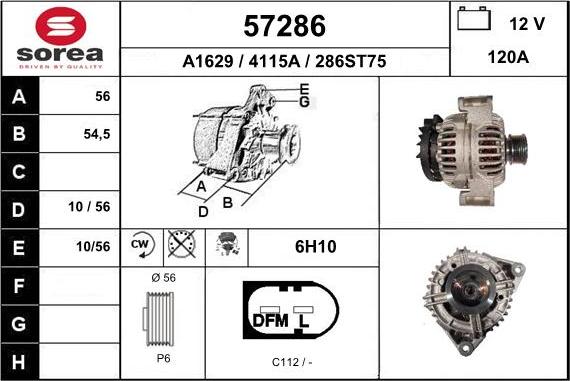 EAI 57286 - Alternateur cwaw.fr