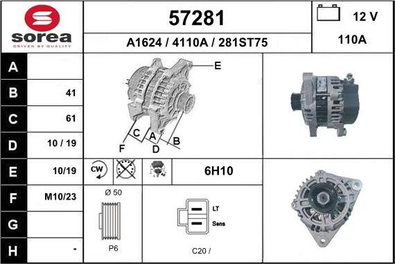 EAI 57281 - Alternateur cwaw.fr