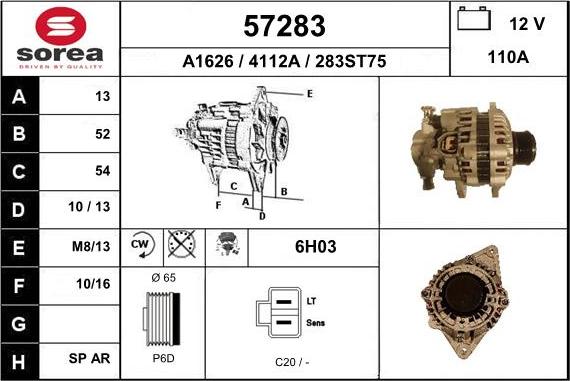 EAI 57283 - Alternateur cwaw.fr