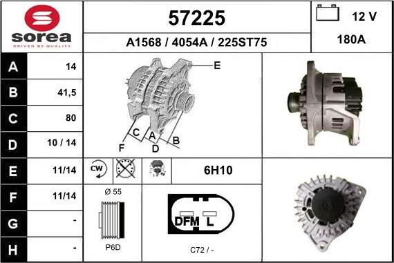 EAI 57225 - Alternateur cwaw.fr