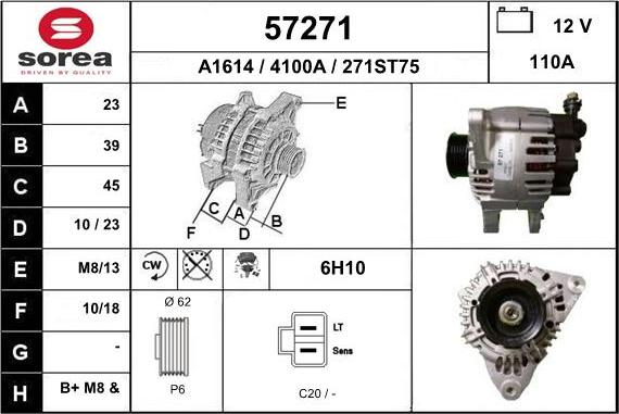 EAI 57271 - Alternateur cwaw.fr