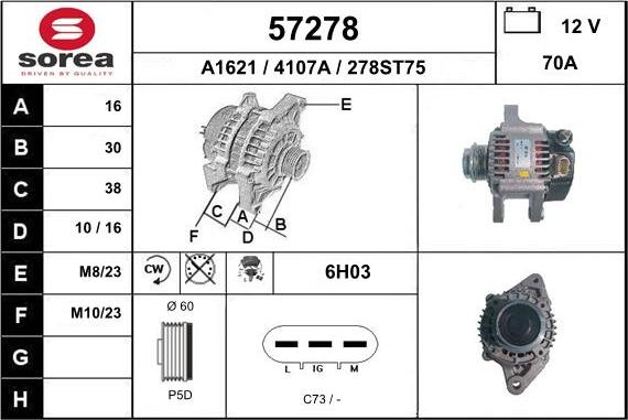 EAI 57278 - Alternateur cwaw.fr