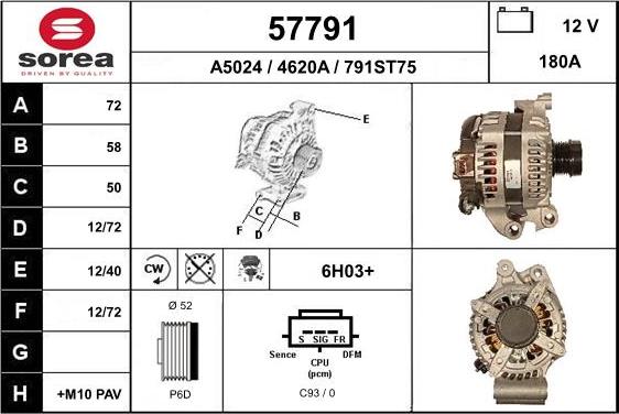 EAI 57791 - Alternateur cwaw.fr