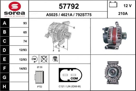 EAI 57792 - Alternateur cwaw.fr