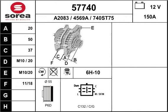 EAI 57740 - Alternateur cwaw.fr