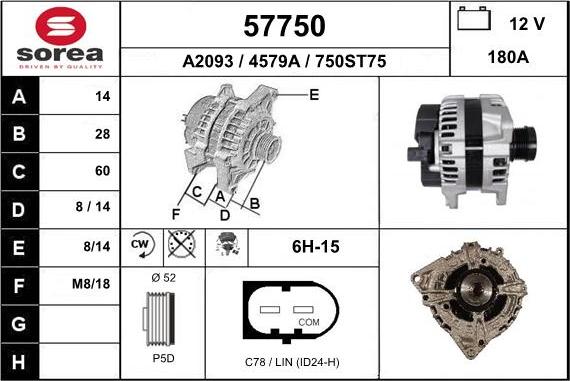 EAI 57750 - Alternateur cwaw.fr