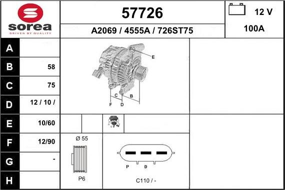 EAI 57726 - Alternateur cwaw.fr