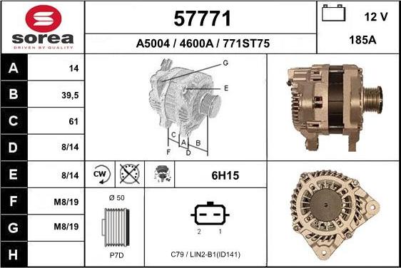 EAI 57771 - Alternateur cwaw.fr