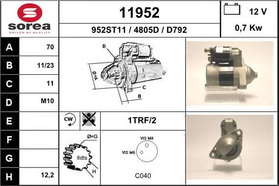 EAI 11952 - Démarreur cwaw.fr