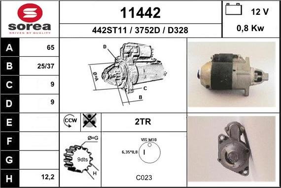 EAI 11442 - Démarreur cwaw.fr