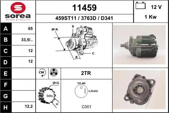 EAI 11459 - Démarreur cwaw.fr