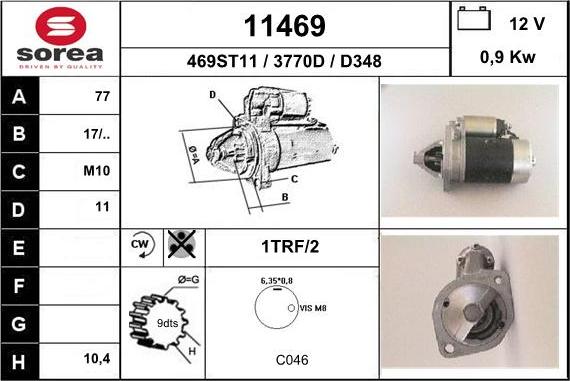 EAI 11469 - Démarreur cwaw.fr