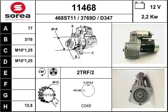 EAI 11468 - Démarreur cwaw.fr