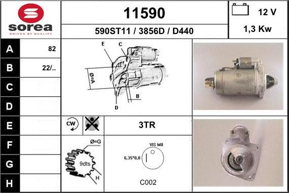 EAI 11590 - Démarreur cwaw.fr