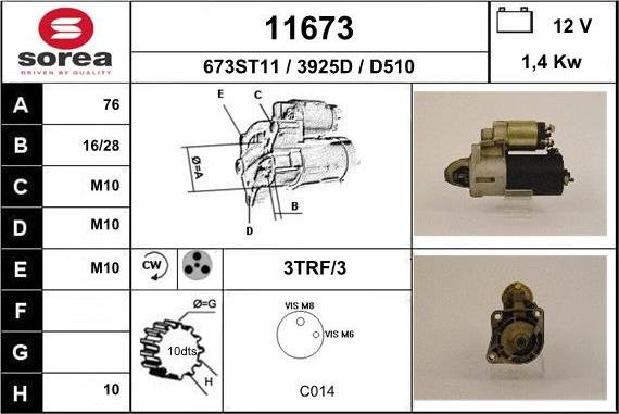 EAI 11673 - Démarreur cwaw.fr