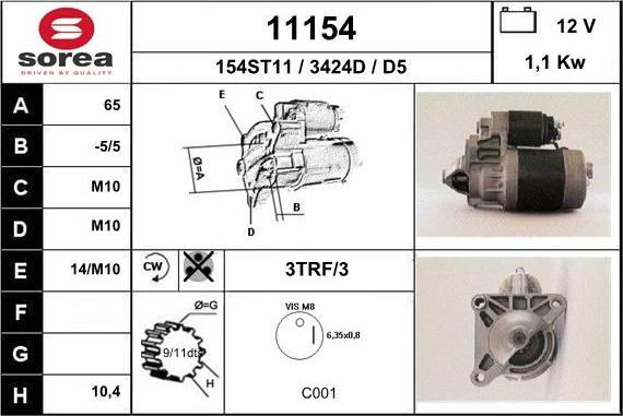 EAI 11154 - Démarreur cwaw.fr