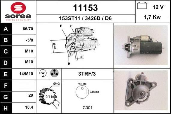 EAI 11153 - Démarreur cwaw.fr