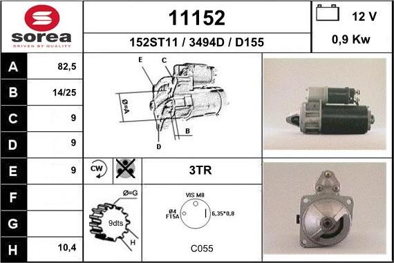 EAI 11152 - Démarreur cwaw.fr