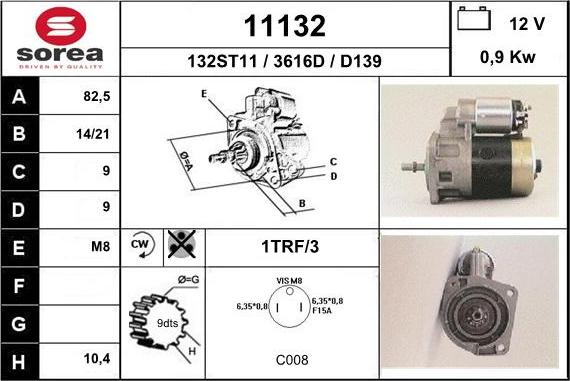 EAI 11132 - Démarreur cwaw.fr