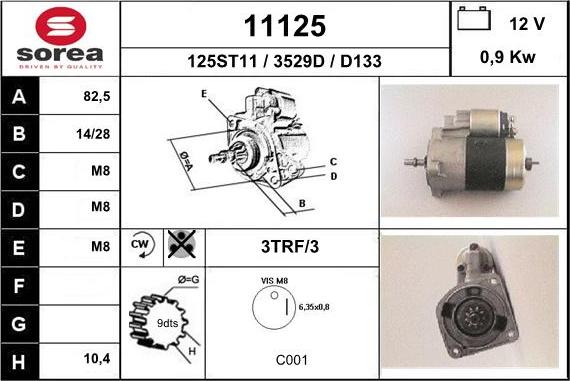 EAI 11125 - Démarreur cwaw.fr